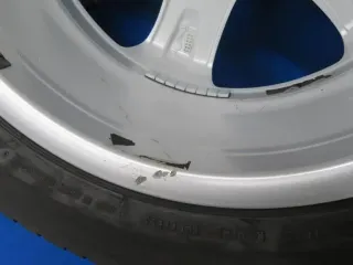 Original Mercedes V-Klasse Typ W447 bis 02/2024 Mercedes Vito Typ 447 Winterräder 17 Zoll 5-Speichen-Rad RDKS Silber Winterreifen gebraucht - Bild 8