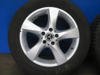 Original Mercedes V-Klasse Typ W447 bis 02/2024 Mercedes Vito Typ 447 Winterräder 17 Zoll 5-Speichen-Rad RDKS Silber Winterreifen gebraucht - Bild 18