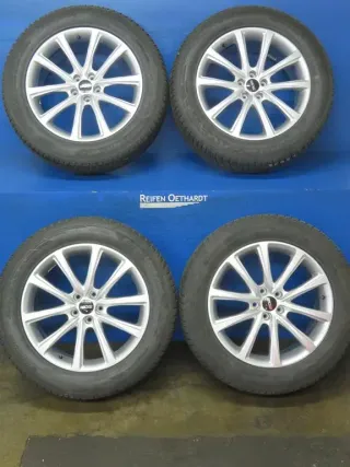 VW Touareg III Typ CR 19 Zoll Winterräder Alufelgen OX17 Silber Winterreifen 2x 6 mm / 2x 7 mm Kompletträder gebraucht - Bild 13