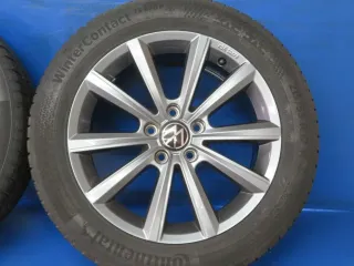 Original VW Passat Limousine B8 VW Passat Variant B8 VW Passat Alltrack B8 VW Arteon Winterräder Alufelgen 17 Zoll Merano 3G8071497 Anthrazit Winterreifen 2x 6,2 mm / 2x 6,6 mm - Bild 11