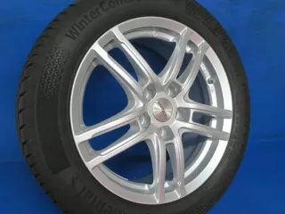 Hyundai Kona Typ OS / OSE 17 Zoll Winterräder + RDKS Alufelgen Silber Winterreifen 2x 6,2 mm / 2x 7,6 mm - Bild 3