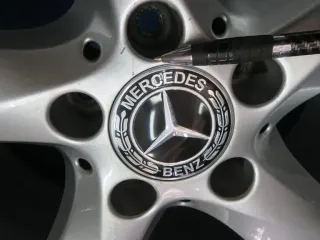 Original Mercedes V-Klasse Typ W447 bis 02/2024 Mercedes Vito Typ 447 Mercedes Vito Tourer Typ 447 17 Zoll 5-Speichen-Rad Winterräder + RDKS Alufelgen A4474014800 Silber - Bild 10