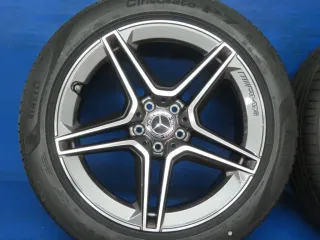 NEU Original Mercedes S-Klasse Typ W223 19 Zoll AMG 5-Doppelspeichen-Rad Sommerräder + RDKS Alufelgen A2234011300 Anthrazit glanzgedreht Sommerreifen - Bild 10