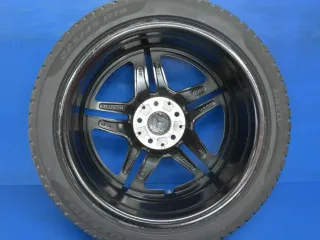 Original Mercedes A-Klasse Mercedes B-Klasse Mercedes CLA 18 Zoll 5-Doppelspeichen-Rad Winterräder + RDKS A1774011500 Schwarz Winterreifen neu - Bild 5