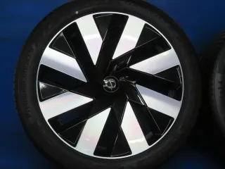 Original Volvo XC 90 Typ L 21 Zoll 8-Speichen-Design Sommerräder Alufelgen 32358293 Schwarz glanzgedreht Sommerreifen 99,9% - Bild 10