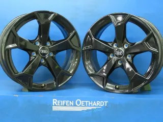 Original Audi Q3 Typ F3.. Audi Q3 Sportback Typ F3.. Alufelgen 17 Zoll Felgen 5-Speichen-Design 83A071497 + Nabendeckel - Bild 2