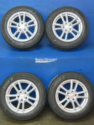 Skoda Kamiq VW T-Cross Winterräder Alufelgen 16 Zoll Silber Winterreifen 100% - Bild 11