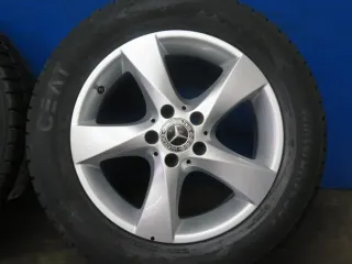 Original Mercedes V-Klasse Typ W447 bis 02/2024 Mercedes Vito Typ 447 Mercedes Vito Tourer Typ 447 17 Zoll 5-Speichen-Rad Winterräder + RDKS Alufelgen A4474014800 Silber - Bild 13