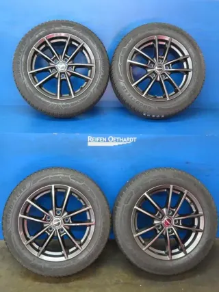 Skoda Octavia IV Typ NX VW Touran II VW T-Roc Winterräder Alufelgen 16 Zoll Anthrazit Winterreifen 4x ca. 5,2 mm - Bild 14