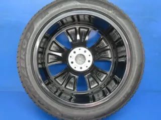 Original EQE Limousine Typ V295 19 Zoll 5-Speichen-Rad Winterräder + RDKS Alufelgen A2954011200 Schwarz Winterreifen 2x 6 mm / 2x 6,8 mm - Bild 4