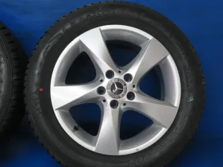 Original Mercedes V-Klasse Typ W447 bis 02/2024 Mercedes Vito Typ 447 Mercedes Vito Tourer Typ 447 17 Zoll 5-Speichen-Rad Winterräder + RDKS Alufelgen A4474014800 Silber - Bild 9
