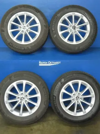 Original GLA-Klasse Typ F2B / H247 GLB-Klasse Typ F2B / X247 17 Zoll 10-Speichen-Rad Winterräder + RDKS A1774010300 Silber 2x 6,5 mm 2x 6,7 mm - Bild 17