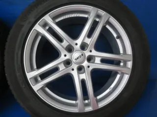 Skoda Kodiaq VW Tiguan II Alufelgen 18 Zoll Bavaro Winterräder Winterreifen 2x 5,3 mm / 2x 6,5 mm - Bild 9