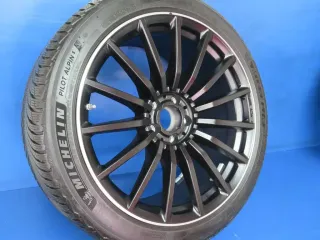 Original AMG GT 43 / 53 / 63 + S Coupé Typ: X290 20 Zoll AMG Vielspeichen-Design Winterräder + RDKS Alufelgen A2904010600 Schwarz Winterreifen 6,5 mm 2x 7 mm - Bild 3