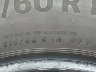 2x Sommerreifen 215/60 R16 99V XL Continental Premium Contact 6 DOT 1322 2x 5 mm gebraucht - Bild 6