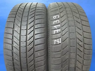 Original VW Golf 7 GTI 18 Zoll Cadiz Winterräder Alufelgen 5G0601025BK Silber Winterreifen 2x 7,5 mm / 2x 8 mm - Bild 6
