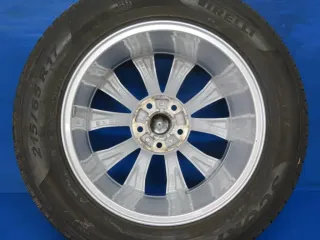 Original VW Tiguan VW Tiguan Allspace 17 Zoll Montana Winterräder Alufelgen 5NA601025 Silber Winterreifen 4x 6,5 mm - Bild 4