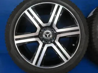 Original Mercedes E-Klasse All-Terrain Typ 213 19 Zoll 6-Speichen-Design Winterräder + RDKS Alufelgen A2534011600 Schwarz Winterreifen 2x 6,8 mm / 2x 7 mm - Bild 6