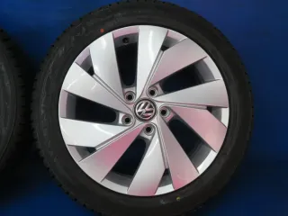 Original VW Golf 8 17 Zoll Belmond Ganzjahresräder Alufelgen 5H0601025B Silber Ganzjahresreifen - Bild 9