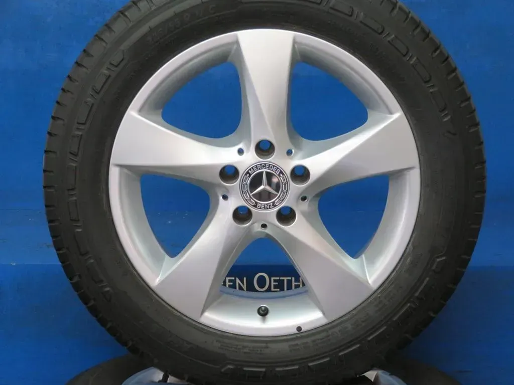 Original Mercedes V-Klasse Typ W447 bis 02/2024 Mercedes Vito Typ 447 Mercedes Vito Tourer Typ 447 17 Zoll 5-Speichen-Rad Sommerräder + RDKS Alufelgen A4474012200 Sommerreifen - Bild 1