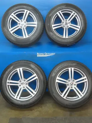 Original GLC-Klasse SUV + GLC Coupe Typ X253 + C253 18 Zoll 5-Doppelspeichen-Rad Winterräder + RDKS A2534014500 Grau Winterreifen 2x 5,6 mm / 2x 6,5 mm - Bild 18
