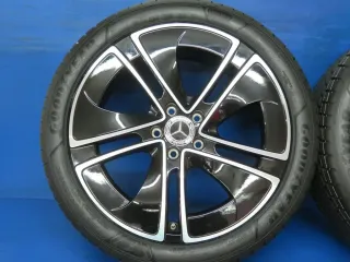 Original Mercedes-Benz CLE 236 / Coupé & Cabrio 19 Zoll 5-Speichen-Felge Winterräder + RDKS Alufelgen A2364014100 Schwarz Winterreifen neu. - Bild 11