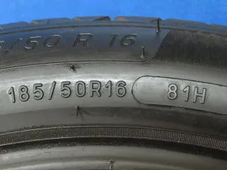 2x Sommerreifen 185/50 R16 81H Michelin Primacy 4 DOT 3721 2x 6 mm gebraucht - Bild 6