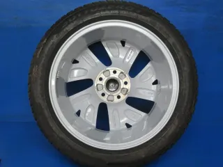 Original VW Golf 8 17 Zoll Belmond Winterräder Alufelgen 5H0601025B Silber Winterreifen 2x 5 mm / 2x 6,2 mm - Bild 4
