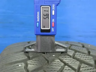 Original VW Golf 7 16 Zoll Merano Winterräder Alufelgen 5G0071496B Silber Winterreifen 2x 5,5 mm / 2x 6,5 mm - Bild 6