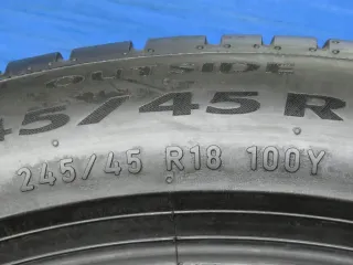 2x Sommerreifen 245/45 R18 100Y MO Pirelli Cinturato P7 MO DOT 0123 2x 6,4 mm - Bild 7