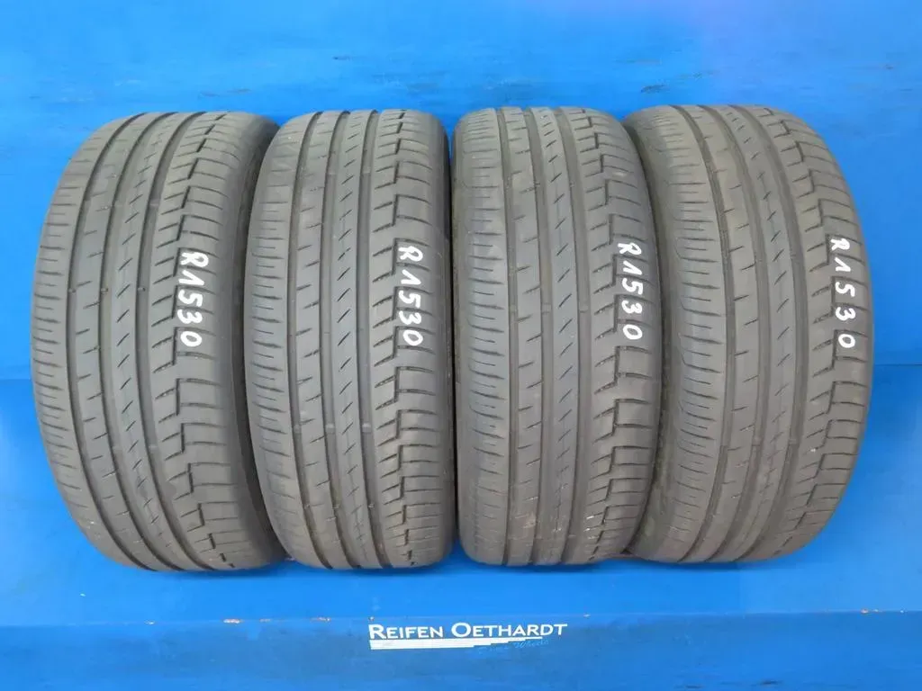 4x Sommerreifen 235/45 R18 94V Continental Premium Contact 6 DOT 3123 2x 5,1 mm / 2x 5,6 mm gebraucht - Bild 1
