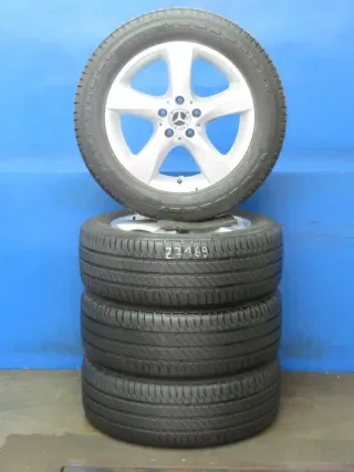 Original Mercedes V-Klasse Typ W447 bis 02/2024 Mercedes Vito Typ 447 Mercedes Vito Tourer Typ 447 17 Zoll 5-Speichen-Rad Sommerräder + RDKS Alufelgen A4474012200 Sommerreifen - Bild 2