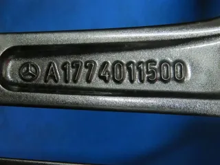 Original A-Klasse Typ 177 B-Klasse Typ 247 CLA Typ 118 18 Zoll Doppelspeiche AMG Sommerräder + RDKS Alufelgen A1774011500 Schwarz Sommerreifen 2x 6,2 mm / 2x 6,4 mm - Bild 6