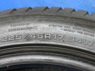 2x Allwetterreifen 225/45 R17 94WXL Goodyear Vector 4 Seasons Gen-3 DOT 0724 2x 5,7 mm gebraucht - Bild 6