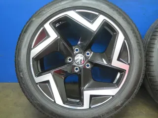 Original VW Tiguan 3 Typ CT1 VW Tayron 19 Zoll Coventry Sommerräder Alufelgen 571601025H Schwarz Sommerreifen 4x 99% - Bild 11