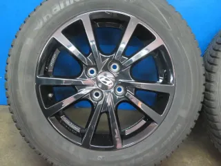 Original Hyundai 15 Zoll 5-Doppelspeichen-Design Winterräder Alufelgen HMD02-60547 Schwarz Winterreifen 5,6 mm / 6 mm - Bild 17