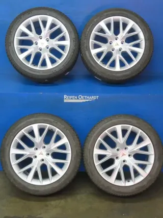Original Cupra Formentor 18 Zoll Y-Speichen-Rad Winterräder Alufelgen 5FF071498 Silber Winterreifen 2x 5,8 mm / 2x 6,4 mm - Bild 15