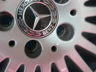 Original Mercedes V-Klasse Typ W447 Mercedes Vito Typ 447 Mercedes Vito Tourer Typ 447 17 Zoll Viel-Speichen-Rad Winterräder + RDKS A4474014900 Silber Winterreifen - Bild 9