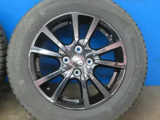 Original Hyundai 15 Zoll 5-Doppelspeichen-Design Winterräder Alufelgen HMD02-60547 Schwarz Winterreifen 5,6 mm / 6 mm - Bild 16