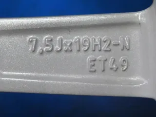 Original A-Klasse Typ 177 B-Klasse Typ 247 CLA Typ 118 19 Zoll 5-Doppelspeichen-Felge Sommerräder + RDKS Alufelgen A1774010800 Silber Sommerreifen 2x 6 mm / 2x 7 mm - Bild 5
