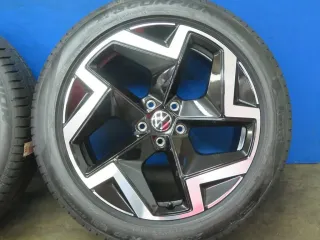 Original VW Tiguan 3 Typ CT1 VW Tayron 19 Zoll Coventry Sommerräder Alufelgen 571601025H Schwarz Sommerreifen 4x 99% - Bild 10