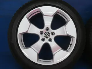 Original VW ID.BUZZ 20 Zoll Stockton Winterräder Alufelgen 1T3601025AB 1T3601025AC Silber Winterreifen 4x 8,4 mm - Bild 14