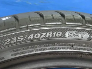 2x Sommerreifen 235/40 R18 95Y XL Goodride SA-37 DOT 0122 2x 6,2 mm gebraucht - Bild 6