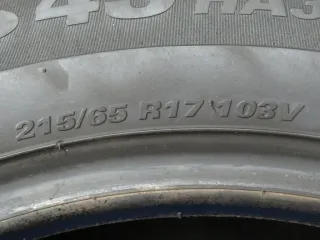 2x Allwetterreifen 215/65 R17 103VXL Kumho Solus 4S HA32 DOT 5024 2x 6,6 mm - Bild 9