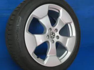Original VW ID.BUZZ 20 Zoll Stockton Winterräder Alufelgen 1T3601025AB 1T3601025AC Silber Winterreifen 4x 8,4 mm - Bild 3