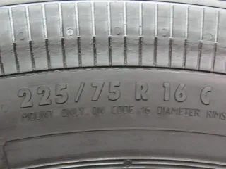 1x Sommerreifen 225/75 R16 121/120RXL Continental Van Contact Eco DOT4923 6,7 mm - Bild 6