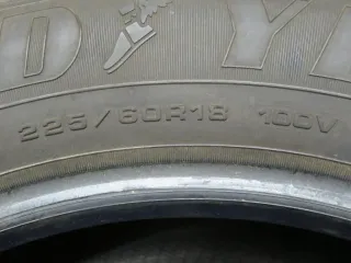 4x Sommerreifen 225/60 R18 100V Goodyear Efficient Grip SUV DOT 1323 4x 7 mm gebraucht - Bild 7