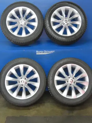 Original Skoda Enyaq 80 / 80X / 85 / 85X / RS Typ NY Skoda Elroq 19 Zoll Crystal Winterräder Alufelgen 5LA601025 Silber Winterreifen 4x 8,3 mm - Bild 17