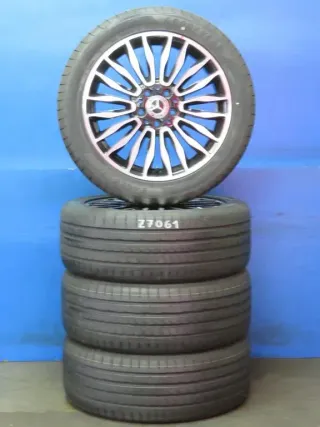 Original Mercedes V-Klasse Typ W447 bis 02/2024 Mercedes Vito Typ 447 Mercedes Vito Tourer Typ 447 18 Zoll Sommerräder + RDKS Alufelgen A4474013700 Sommerreifen 4x 99% - Bild 2