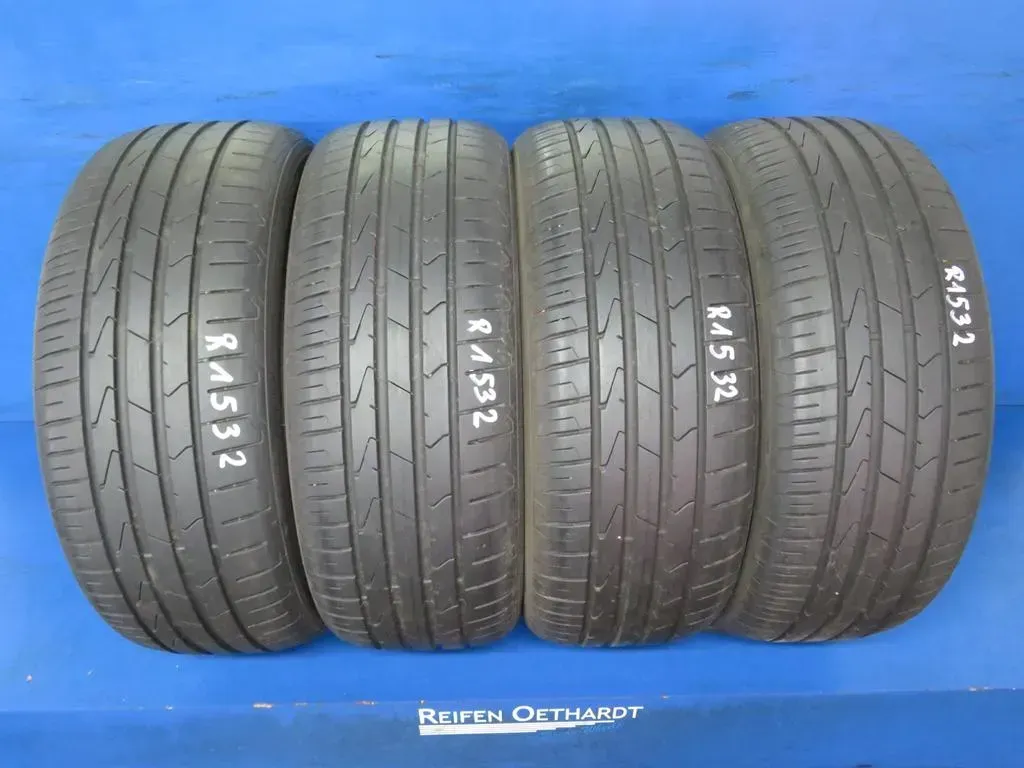 4x Sommerreifen 215/55 R17 94V Hankook Ventus Prime 3 DOT 2821 2x 6,2 mm / 2x 6,7 mm gebraucht - Bild 1